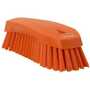 Vikan 3890 Hand Scrub Brush w/ Stiff Angled Bristles, 8"