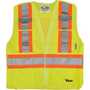 Viking U6135G Five Point Tear Away Lime Safety Vest