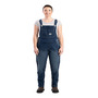 Berne WB925 Women's Vintage Washed Flex Denim Bib Overall, S, Indigo
