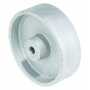 Vestil Semi Steel Wheel 4 In. x 1-1/4 In. Width 5/8 In. Bearing Silver