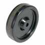 Vestil Phenolic Wheel 5 In. x 1-1/2 In. Width Black/Silver