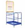 Vestil WP-3648-84B Steel Work Platform 84" Back 36x48