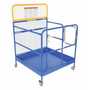 Vestil WP-4848-CA Steel Work Platform Casters 48x48