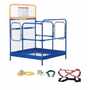Vestil WP-4848-DD-FF Full Feature Platform 2Door 48x48