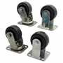 Vestil Fold Dwn Casters For Work Pltfrms