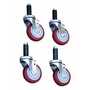 Vestil Caster Kit for Work Platforms
