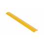 Vestil Extruded Aluminum Hose/Cable Crossover 24 In, Yellow