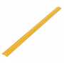 Vestil Extruded Aluminum Hose/Cable Crossover 48 In, Yellow