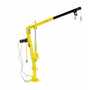 Vestil WTJ-2-DC Winch Jib Crane DC Power .5K Yellow