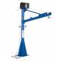 Vestil WTJ-E-15-3-AC Steel AC Power JIb Crane 3.5-5.5'