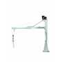 Vestil WTJ-E-15-3-DC-GAL Galv DC Power Jib Crane 3.5-5.5'