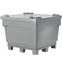 Snyder Industries 2900 Bonar Plastics Monster Bin Bulk Container, 4-Way Base, Gray