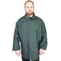 PVC Rain Jacket w/ Detachable Hood, Green, Industrial Grade