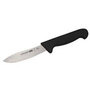 Stainless Steel Skinner Knife, Stainless Steel w/ Green Handle, 5"