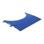 Vestil Steel Approach Ramp Wrap Machine 48 In. x 36 In. 4,000 Lb. Capacity Blue