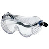 MCR Safety 2225R Perforated Goggles with Clear Anti-Fog Lens