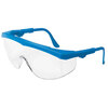 MCR Safety TK120 Tomahawk Safety Glasses, Blue Frame