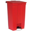 Step-On Container, 23 gal, Red