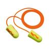 E-A-R, Disposable Earplug, Corded, Yellow / Red, Tapered, 33 dB