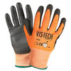Vis-Tech Y9294 Cut Resistant Glove with Polyurethane Palm