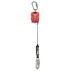 Miller®, Fall Limiter, Polyester Webbing Vectran (Core), Locking Snap Hook Twist-Lock Carabiner, 6 ft, 400 lbs