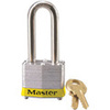 Safety Lockout Padlock, Laminated Steel, Yellow (Bumper), Keyed Different