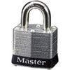 MasterLock 3BLK Safety Lockout Padlock Laminated Steel Black