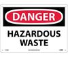 Danger Hazardous Waste, Plastic
