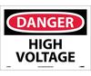 Danger High Voltage Sign, Vinyl
