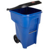 BRUTE®, Waste Container, 95 gal, Blue