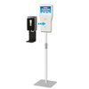 Best Sanitizers KTS1010 BrandStand Adjustable Dispenser Floor Stand