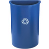 Slim Jim®, Recycling Container, 21 gal, Blue