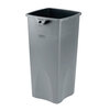 Rubbermaid® Untouchable® Wall Mount Square Container, 23 gal