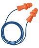TASCO 9012 Tri-Grip® Corded Metal Detectable Reusable Earplugs 27dB