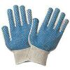 String Knit Gloves, Cotton / Polyester, PVC