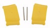 Dust Cover Kit, Yellow, 42799, 82711, Bradley Eyewash Station, (2) Pivot Pins, (2) Flip Cover