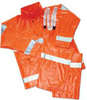 Tingley Comfort-Brite® O53129 Reusable Fluorescent Orange/Red Overalls