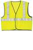 MCR VCL2ML Fluorescent Lime Polyester Mesh Class 2 Safety Vest