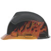 Hard Hat V-Gard Specialty Black Fire Fas Trac Suspension Standard Size