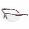 Uvex S3300HS Genesis XC® Safety Glasses, Polycarbonate, Clear, HydroShield® Anti-Fog, Polycarbonate, Framed, Black