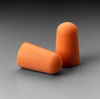 3M 1100 Disposable Earplugs Uncorded Tapered Orange 29 dB