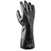 SHOWA® Black Neoprene Cotton-Lined Chemical-Resistant Gloves