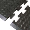 Airug® Anti-Slip/Anti-Fatigue Black PVC Matting, 36" x 60"