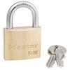 Master Lock® 4140 Brass Keyed Differently Non-Rekeyable Padlock