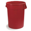 Bronco, Round Container, 20 gal, Red, Heavy-Duty, BPA-Free