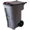 Rubbermaid® BRUTE® 65-Gal Roll Out Trash Can, Gray