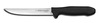 Deboning Knife, Stiff|Straight, High Carbon Stainless Steel, Ergonomic|Textured, Polished, Sharped, 5 in, 11 in, Slip-Resistant, Black, Re-Sharpenable Blade, 6 in