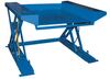 Ground Lift Scissor Table, 2000 lbs, 52 x 50 in, Steel / Aluminum (Pressure Plate)