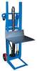 Vestil Hydra-2 Hydraulic Lift Cart 750lb Cap Blue Foot Lever Action