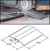 Cable and Hose Ramp, Aluminum, 48 in, 24 in, 3.375 in, 2000 lbs